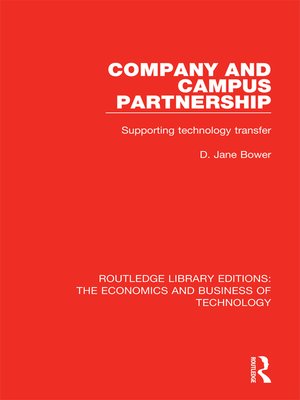 cover image of Company and Campus Partnership